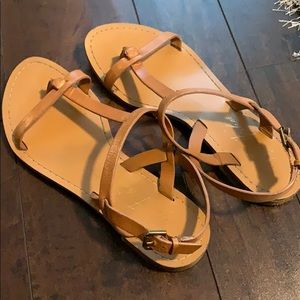 Brown sandals